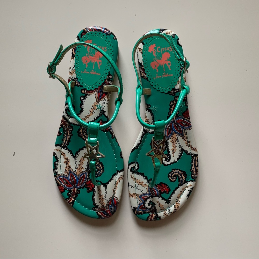 Circus Turquoise Sandals